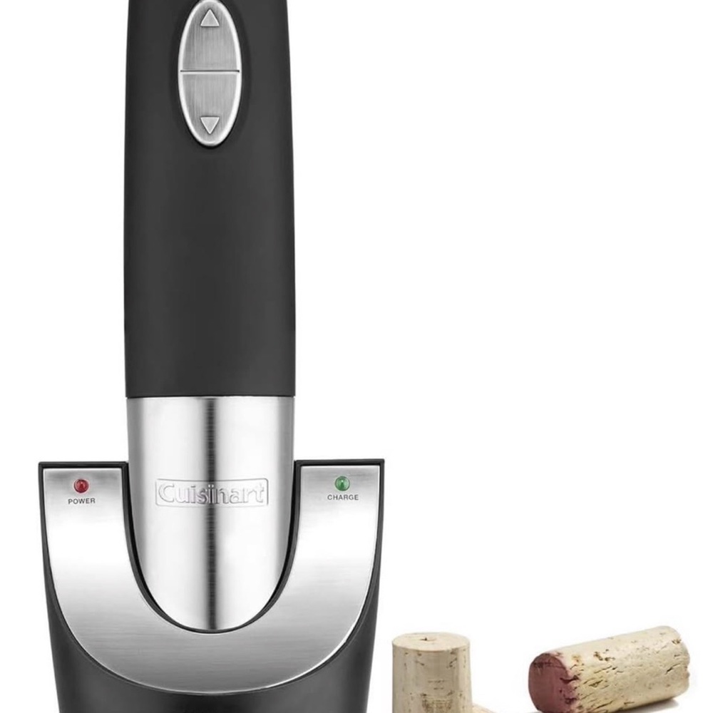 Cuisinart Black and Silver Wine Opener